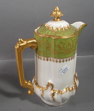 Limoges Antique Fine Porcelain Cracker / Biscuit  - 2