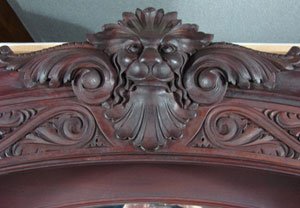 Victorian Heavily Carved Mahogany Sideboard in th - 3