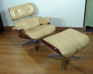 Herman Miller Eames Design Plywood Arm Chair and 