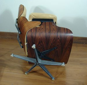 Herman Miller Eames Design Plywood Arm Chair and  - 4