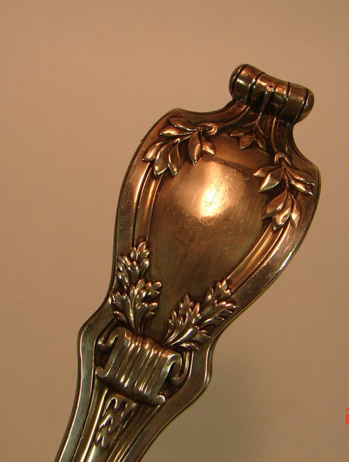 Durgin Du Barry Pattern Sterling Silver Large Salad - 5