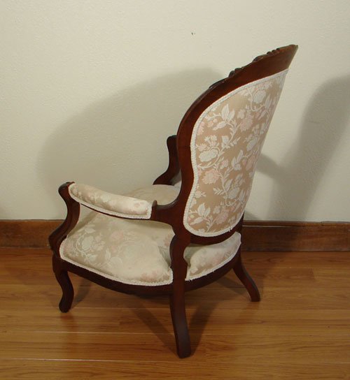 Antique Victorian Renaissance Revival Parlor Chair - 2