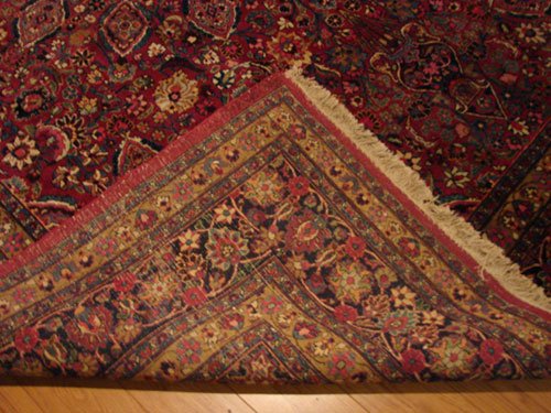 Antique Persian Carpet with elaborate floral desig - 3