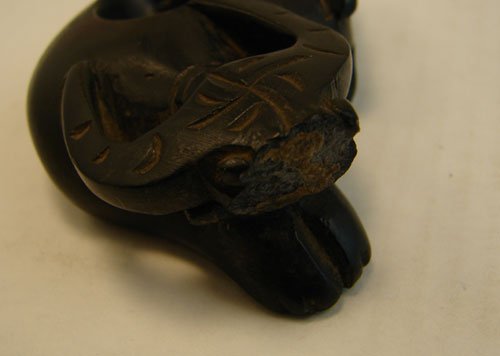 Asian Antique Hand Carved Stone Figural Medicine M - 5