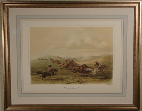 Catlin, North American Indian Series " Buffaloe Hu