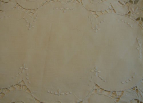 Eight Antique Cotton Place Mats - 3