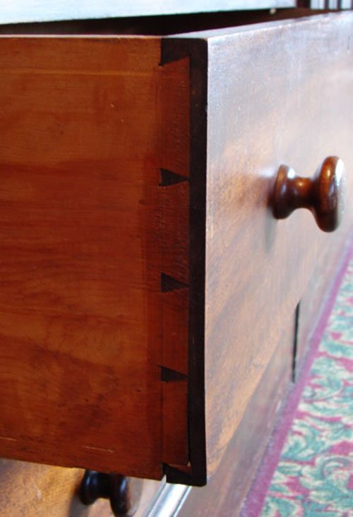 Antique American Walnut Architectural Bookcase - 2