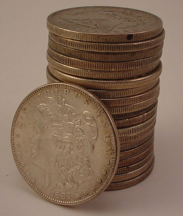 20 Morgan Dollars