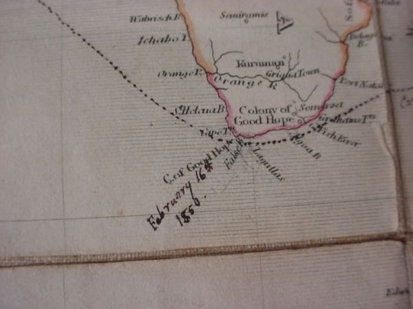 Pre1849 Map of the World - 5