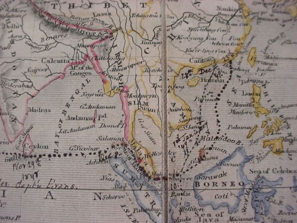 Pre1849 Map of the World - 6