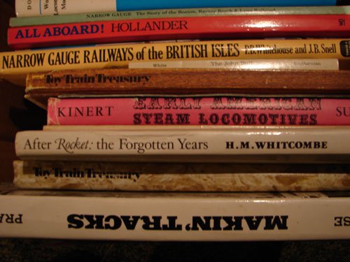 Box Lot, Books on Trains. - 2