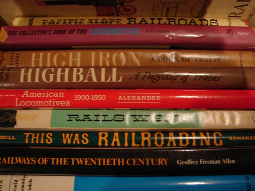 Box Lot, Books on Trains. - 3