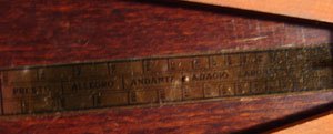 Seth Thomas Metronome in Mahogany Case. In workin - 2