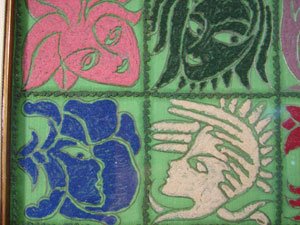 Victor Vasarely Original Painting. Signed Victor - 5