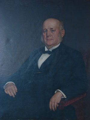 M.B. Ray Signed Original Oil Painting, Portrait
