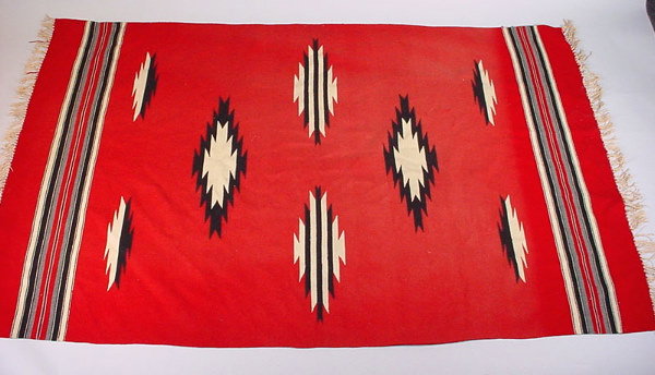 Navajo Rug 20th c. 78" x 49 1/2"