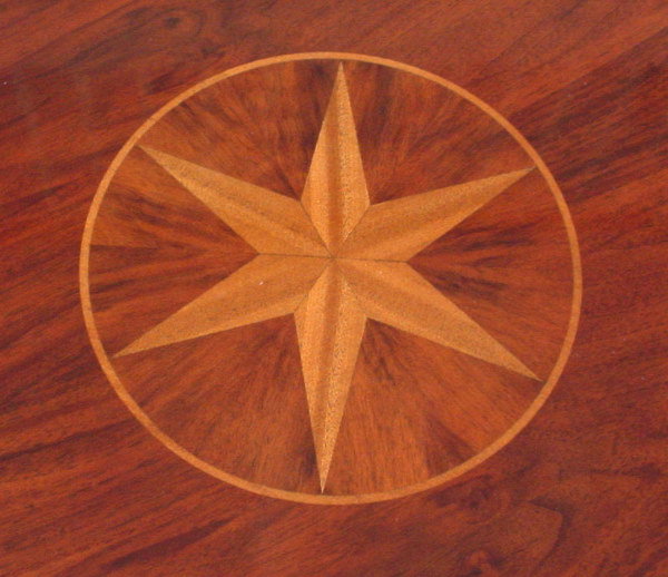 Widdicomb Fine inlaid Dining / Center Table - 2