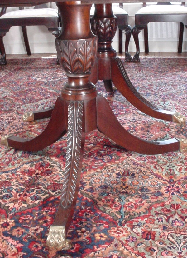 Stickley Mahogany Extension Dining Table - 3