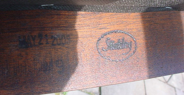 Stickley Set of Six Carved Mahogany Dining Chairs - 6