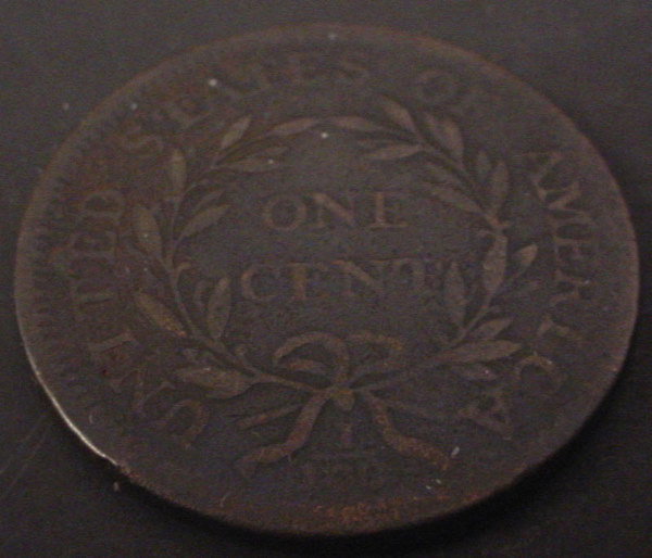 1796 Large Cent draped bust. good - 2