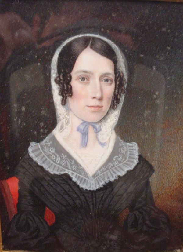 Pair of Miniature Portraits on Ivory, Hastings - 2