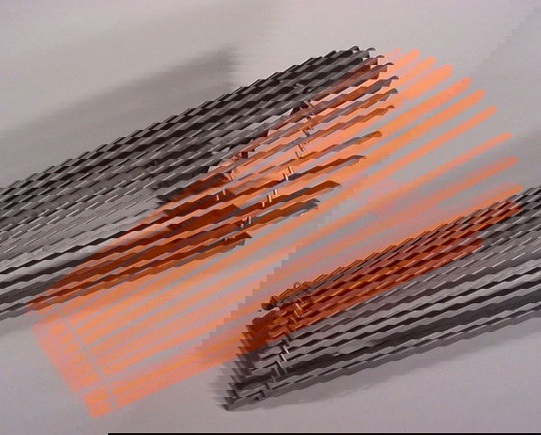 Fantastic and simple hanging collapsible Drying R: Fantastic and simple hanging collapsible Drying Rack. Probably Shaker. 24"h x 12"w x 8"d (open: 26")