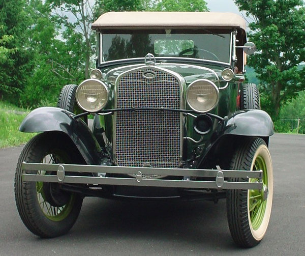1931 Ford Model A Roadster Automobile - 2