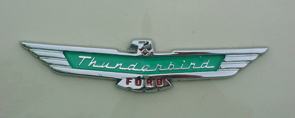 1956 Ford Thunderbird Automobile Convertible - 3