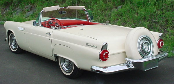 1956 Ford Thunderbird Automobile Convertible - 4