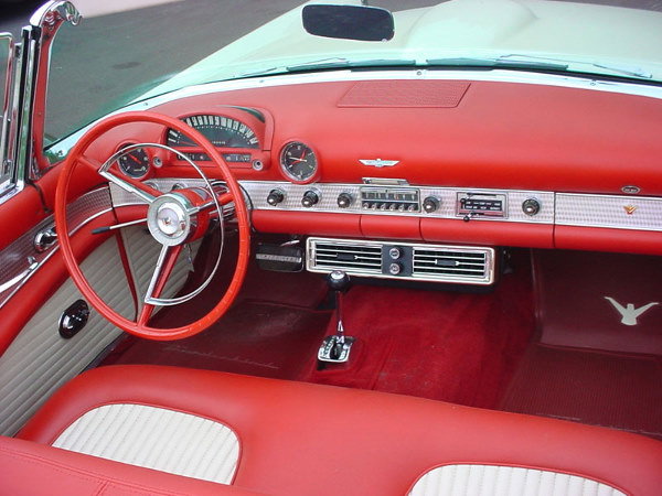 1956 Ford Thunderbird Automobile Convertible - 5
