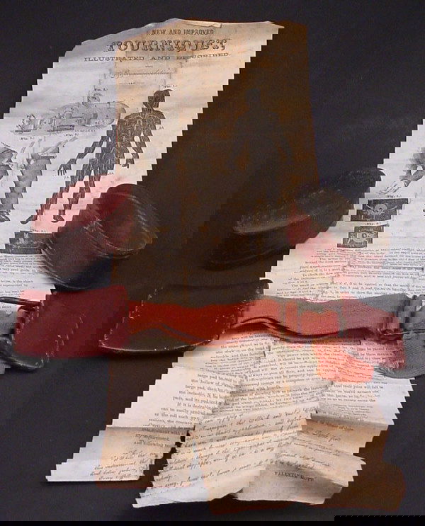 1035 Civil War tourniquet with original operation Manu