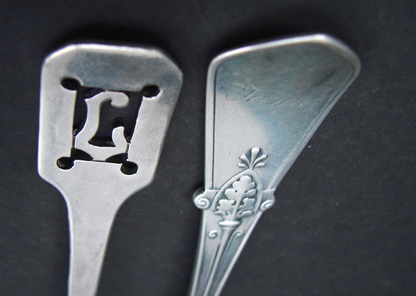 Sterling Fork and Spoon. Mismatched. - 2