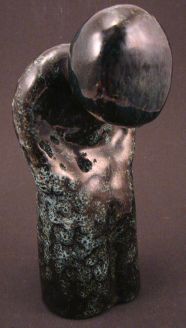 Signed Ceramic Sculpture. Signed "Rosse Greenwich