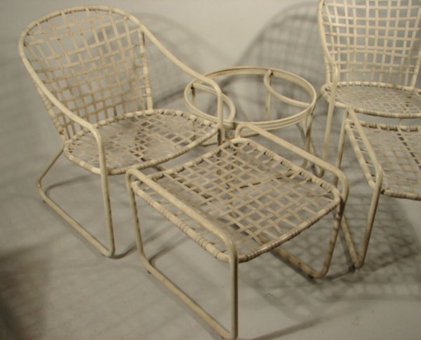 Five Piece Brown Jordan Aluminum Patio / Porch Se - 2