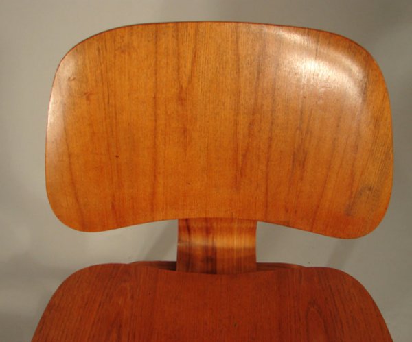 Early Eames Molded Plywood Lounge Chair. 27"h x 2 - 2