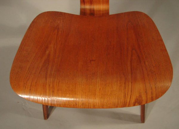 Early Eames Molded Plywood Lounge Chair. 27"h x 2 - 3