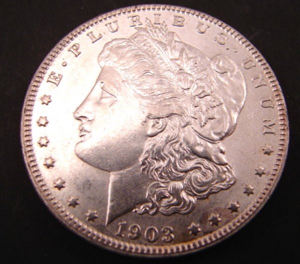 1903 Morgan Dollar. CH BU
