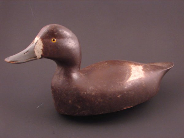 Roy Conklin Duck Decoy with plaque on bottom reads