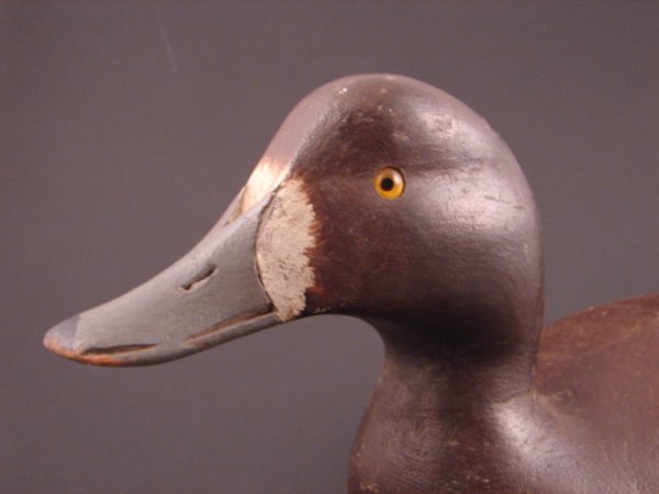 Roy Conklin Duck Decoy with plaque on bottom reads - 2