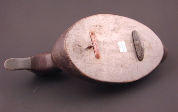 Roy Conklin Duck Decoy with plaque on bottom reads - 3