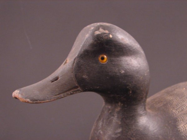 Roy Conklin Duck Decoy with plaque on bottom reads - 2