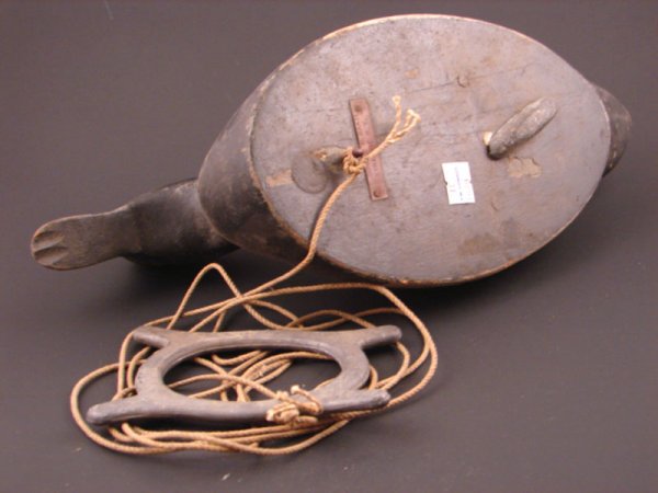 Roy Conklin Duck Decoy with plaque on bottom reads - 3