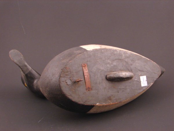 Roy Conklin Duck Decoy with plaque on bottom reads - 3