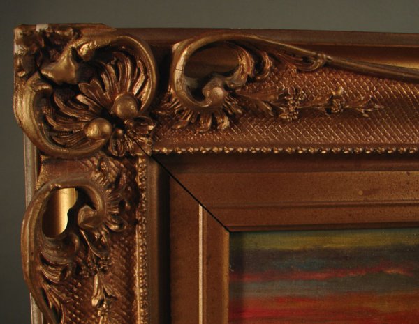 Gegoux Signed Oil Painting on canvas - 3