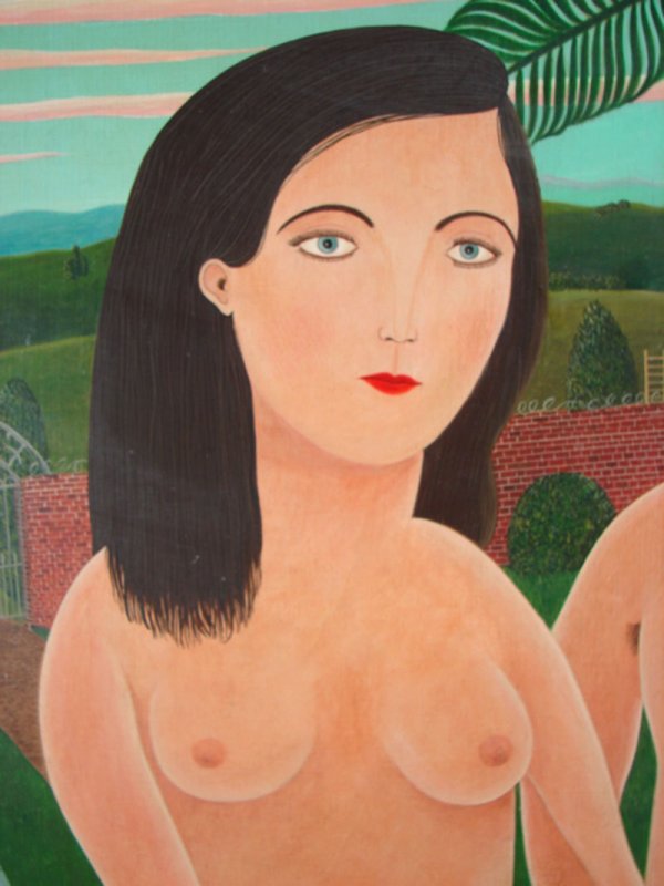 Michael Dempsey Signed Oil Painting on Plywood - 4