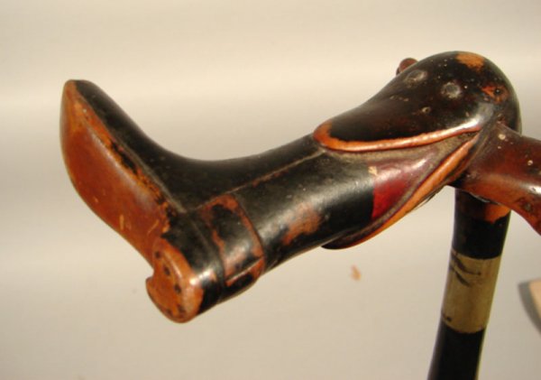 Incredible American Carved & Paint Decorated Folk - 4