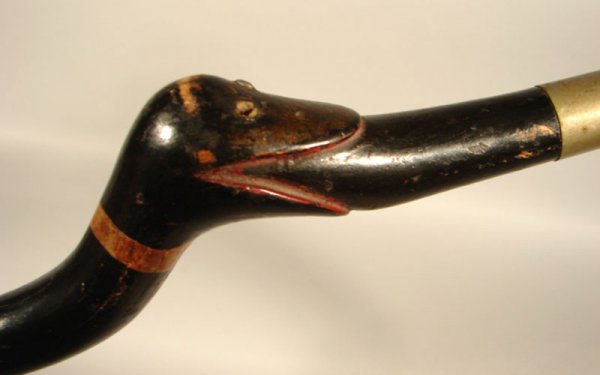 Incredible American Carved & Paint Decorated Folk - 6