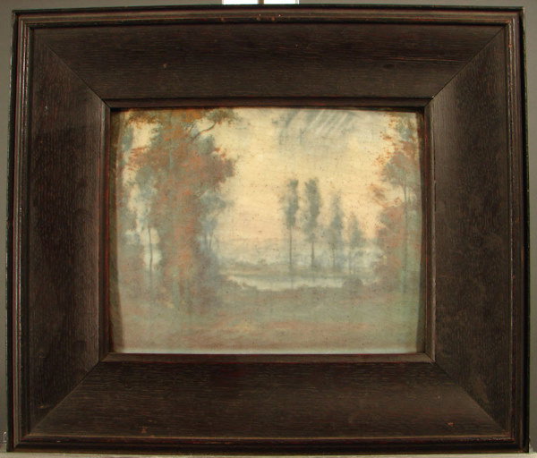 Rookwood scenic Vellum glaze plaque, Ed Diers - 2
