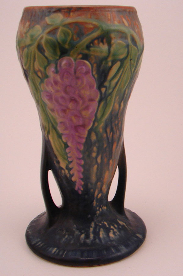 Roseville Art Pottery Vase. Wisteria