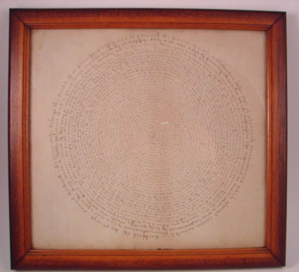Antique Quaker ? Letter, dated Feb. 1st 1890. Fra
